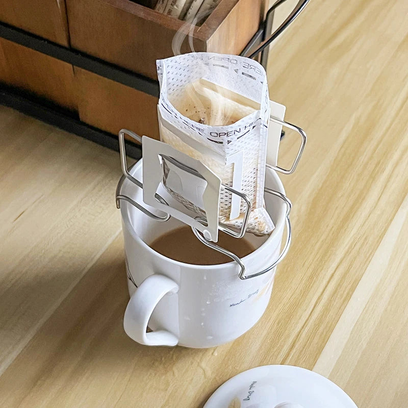 Disposable Drip Coffee Filter Bags – Portable Hanging Ear Pour-Over Pack