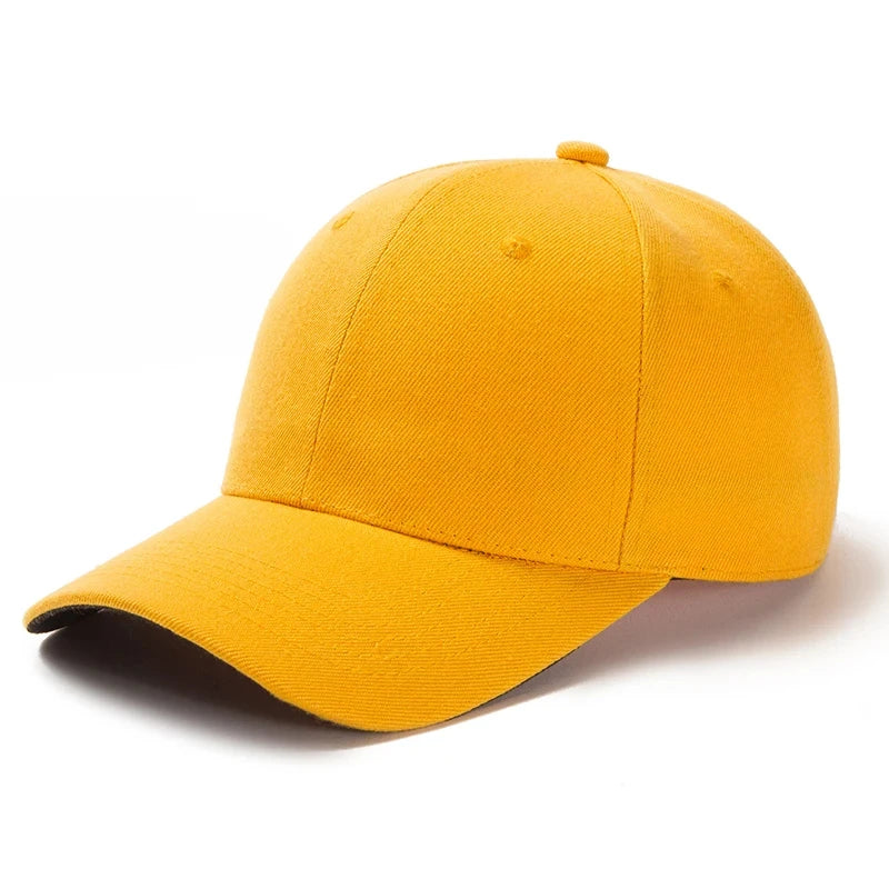 Unisex Plain Adjustable Snapback Baseball Cap – Street Dad Hat