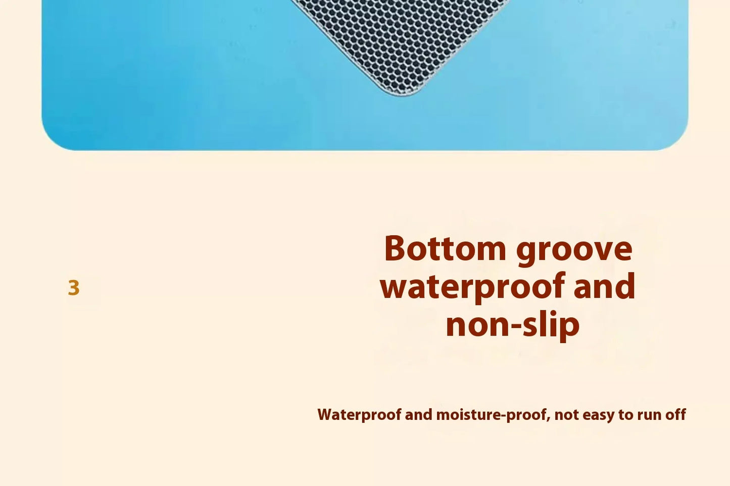 Extra Large Cat Litter Mat – Waterproof 2-Layer Non-Slip Washable Floor Protector