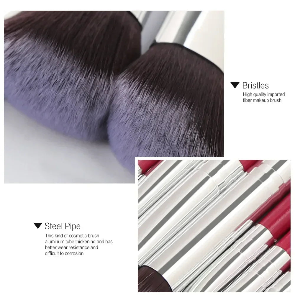 3–22 Piece Professional Makeup Brush Set – Full Face Eyeshadow & Cosmetic Tools