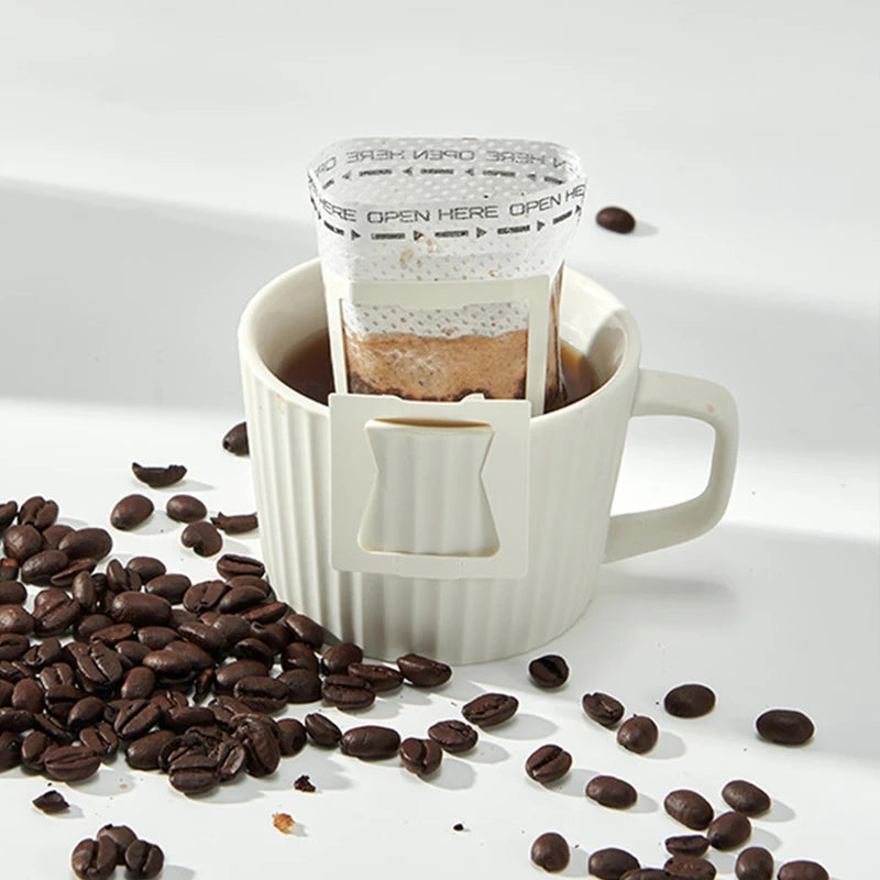 Disposable Drip Coffee Filter Bags – Portable Hanging Ear Pour-Over Pack