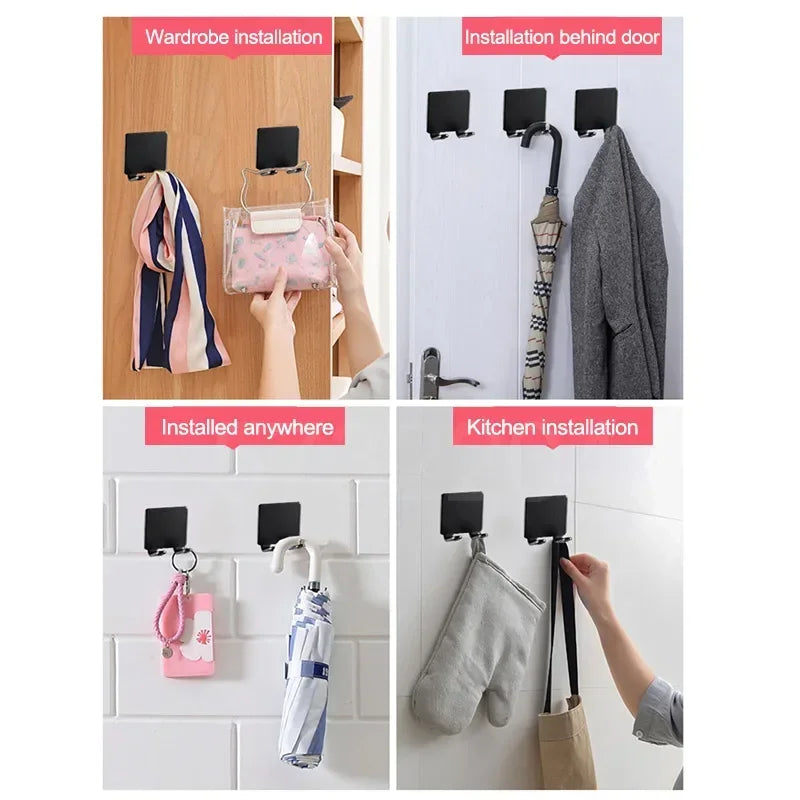 Bathroom Razor Holder Storage Hook Wall Men Shaving Shaver Shelf Punch Free Razor Rack Accessories Organization