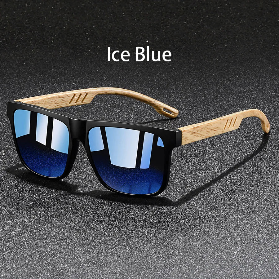 Vintage Square Frame Polarized Sunglasses – UV400 Fashion Eyewear for Men & Women