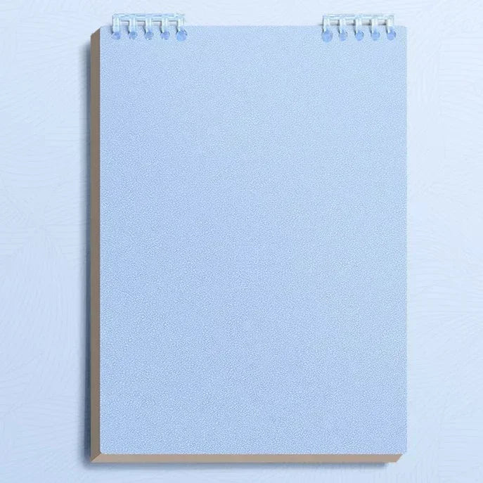 A5 60 Sheets Planner Thick Notebook Spiral Binding Loose-leaf Notebooks with Lines Pages for School Office Stationery Supplies