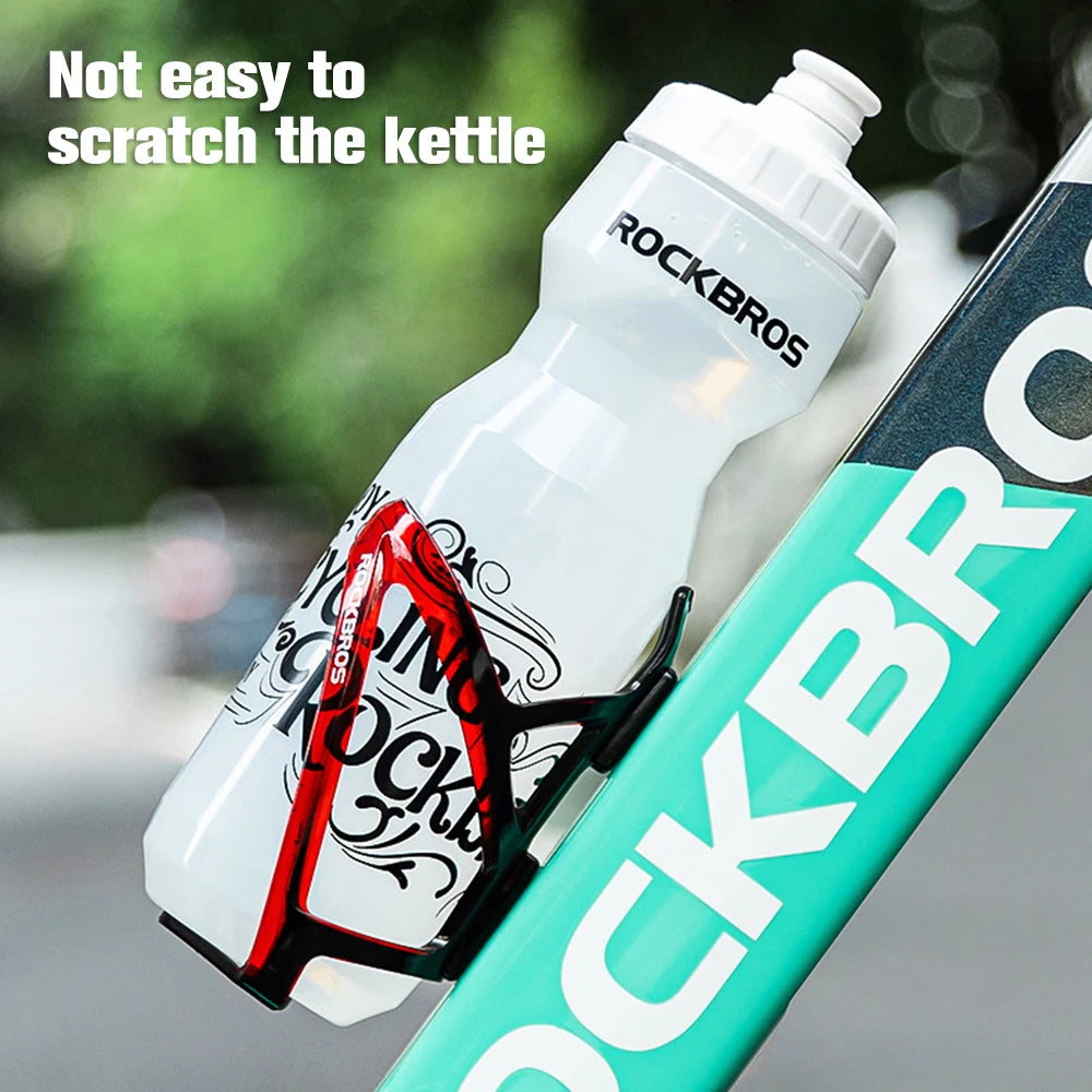ROCKBROS Cycling Water Bottle & Cage Set – 750ml BPA-Free Sports Bottle