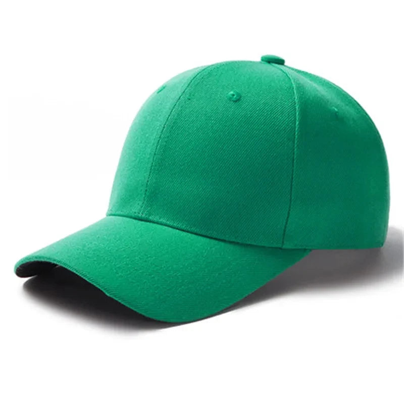 Unisex Plain Adjustable Snapback Baseball Cap – Street Dad Hat