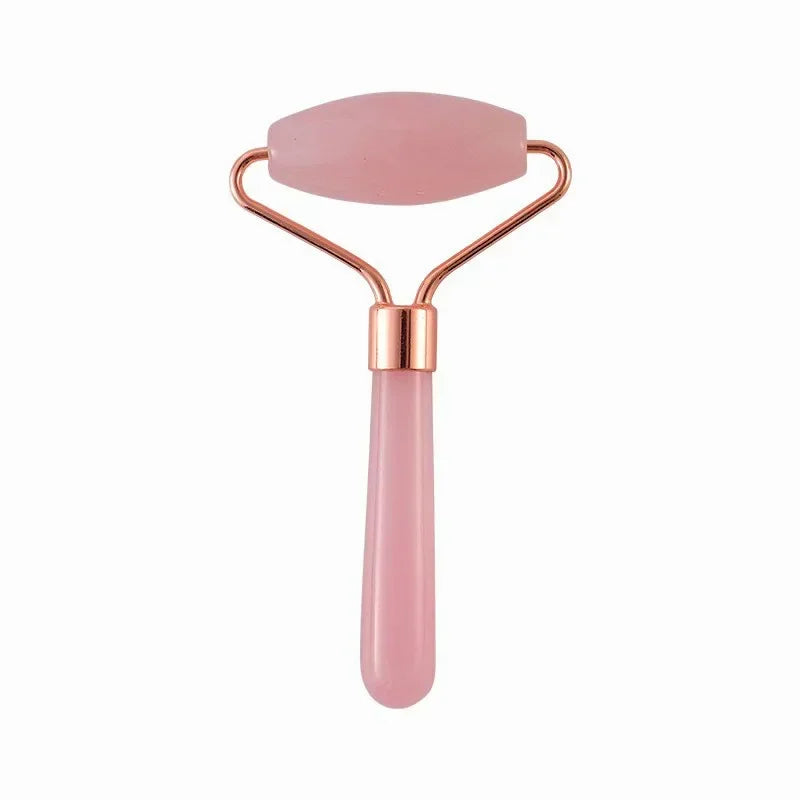 Gua Sha Massage Board for Face – Rose Pink Facial Scraper for Neck & Body