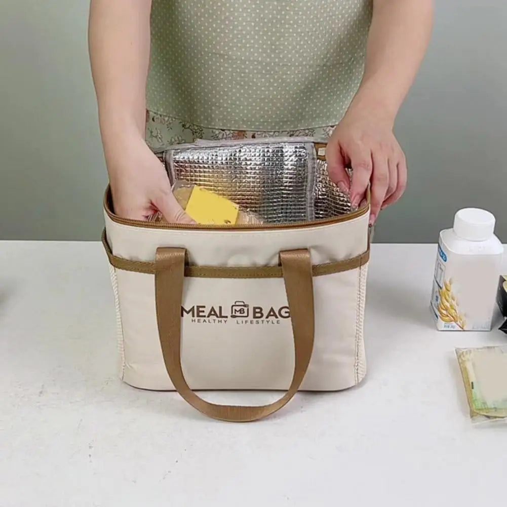 Large Insulated Lunch Tote Bag – Thermal Bento Cooler for Work, School & Picnic