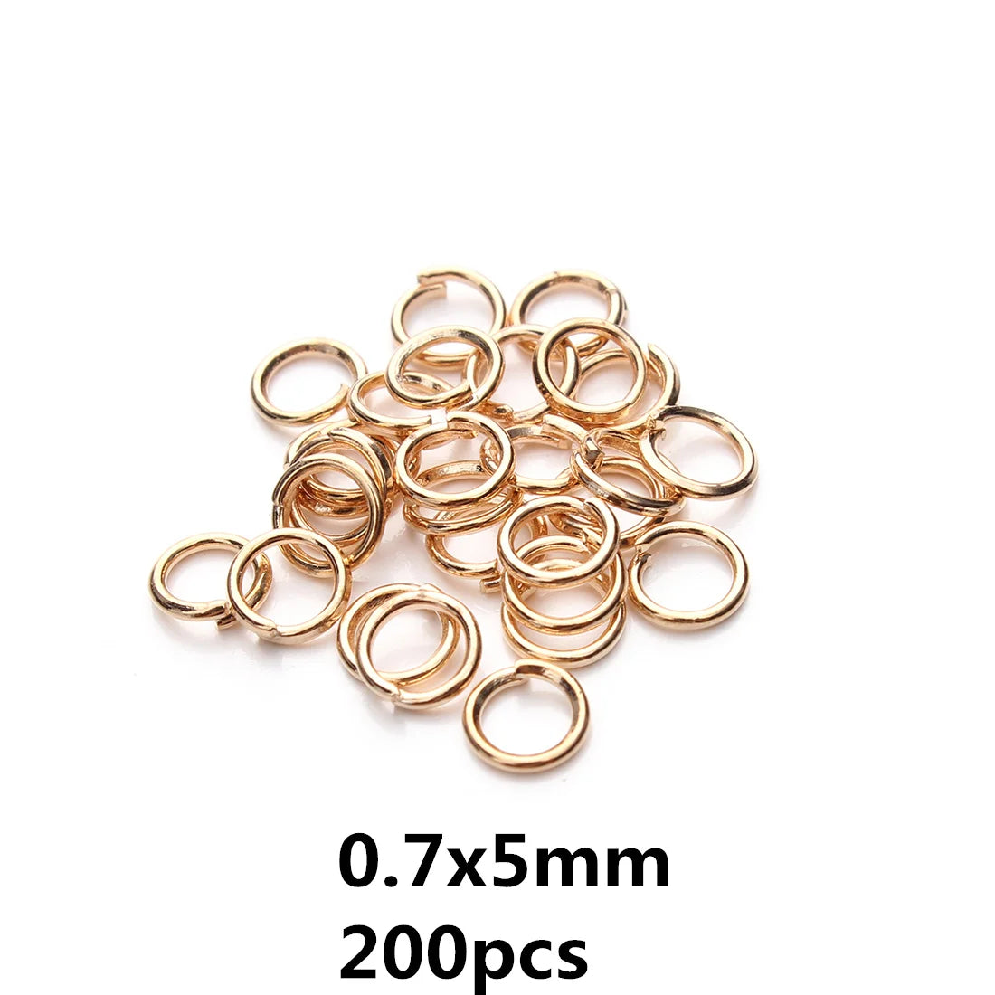 8 Colors 200pcs Open Jump Rings+ 50pcs Lobster Clasps Hooks Connectors Jewelry Making DIY Bracelet Necklace Jewelry Findings Kit