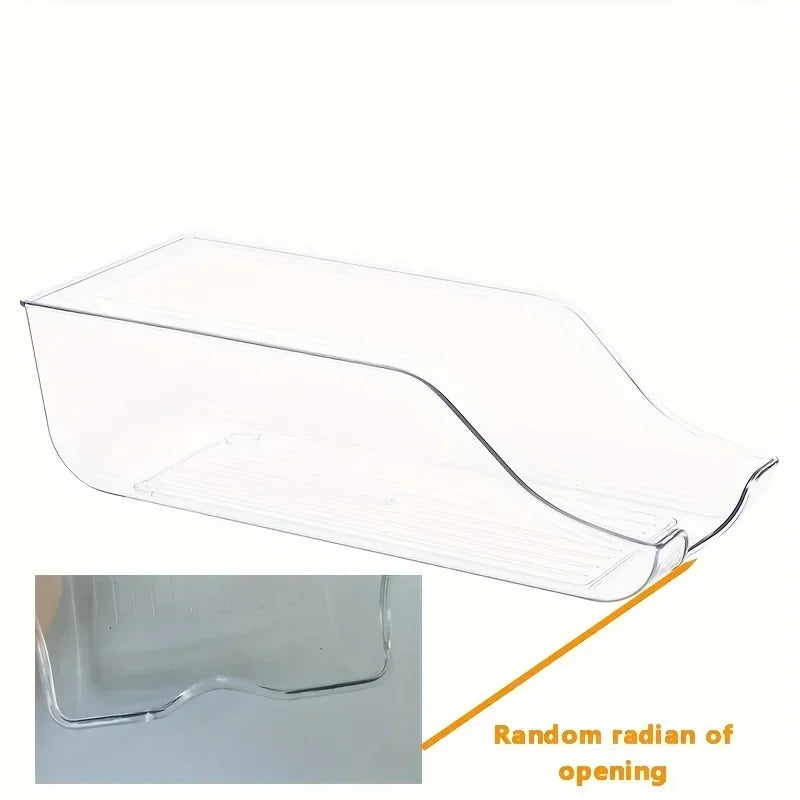 Fridge Can Dispenser & Organiser Bins – Auto-Rolling Soda & Drink Storage