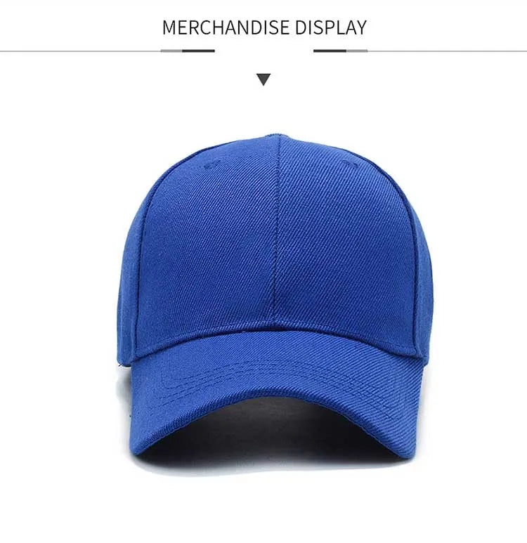 Unisex Plain Adjustable Snapback Baseball Cap – Street Dad Hat