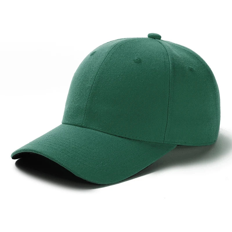 Unisex Plain Adjustable Snapback Baseball Cap – Street Dad Hat