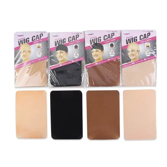 Stretchy Nylon Stocking Wig Cap – Bald Cap for Wig Making & Wearing
