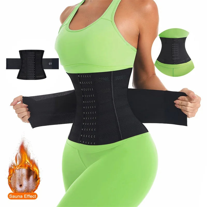 Women's Waist Trainer Shapewear Belt – Tummy Control Slimming Sheath Corset
