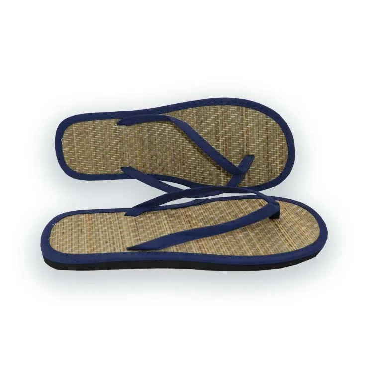 2023 Women Flat Flip-flops Slippers Comfortable Non-slip Sandals Bamboo Rattan Flip Flop Home Bathroom Fashion Slippers Zapatos