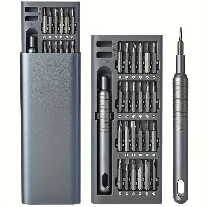 25-in-1 Mini Precision Screwdriver Set – Flat & Phillips for Electronics & DIY