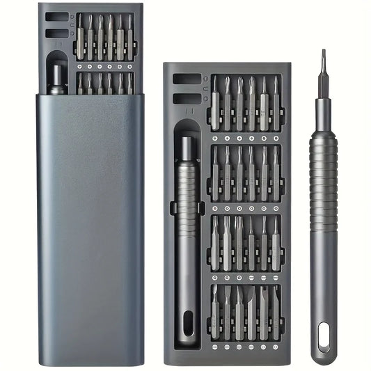 25-in-1 Mini Precision Screwdriver Set – Flat & Phillips for Electronics & DIY