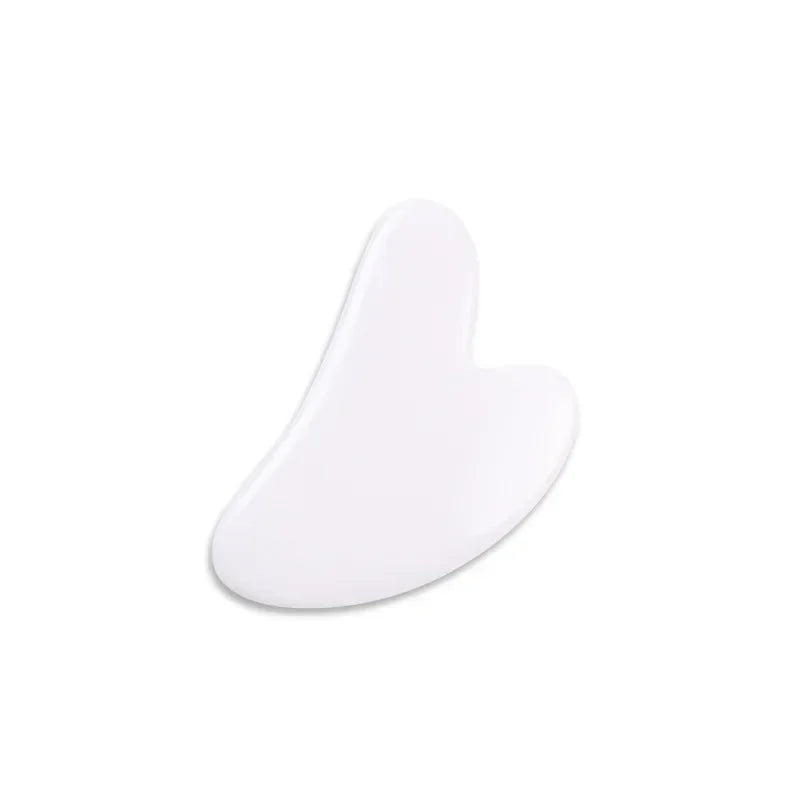 Gua Sha Massage Board for Face – Rose Pink Facial Scraper for Neck & Body