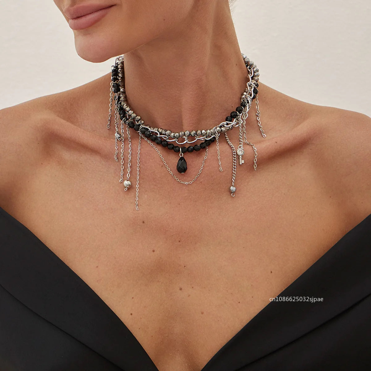 Natural Seashell Beaded Choker Necklace – Bohemian Beach Summer Jewellery