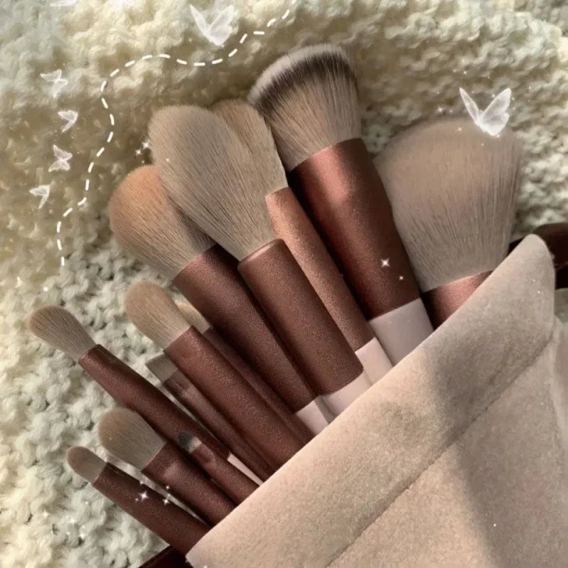 3–22 Piece Professional Makeup Brush Set – Full Face Eyeshadow & Cosmetic Tools