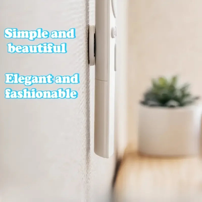 No-Drill Magnetic Remote Control Wall Holder – Set of 3, Space-Saving Design