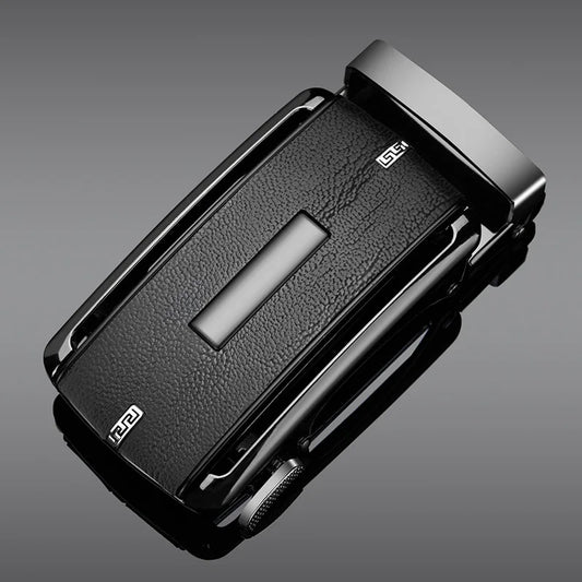 Automatic Ratchet Belt Buckle – DIY 3.3–3.5cm Width Alloy Replacement
