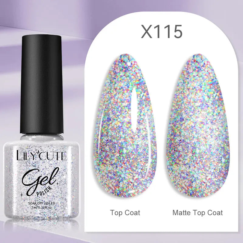 Gold Metallic Gel Nail Polish Liner – Super Bright Mirror French Stripe Nail Art