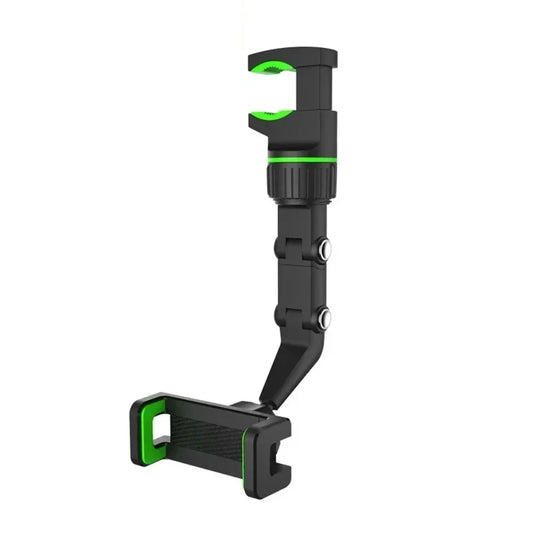 Rearview Mirror Car Phone Holder – Universal Navigation Bracket Mount
