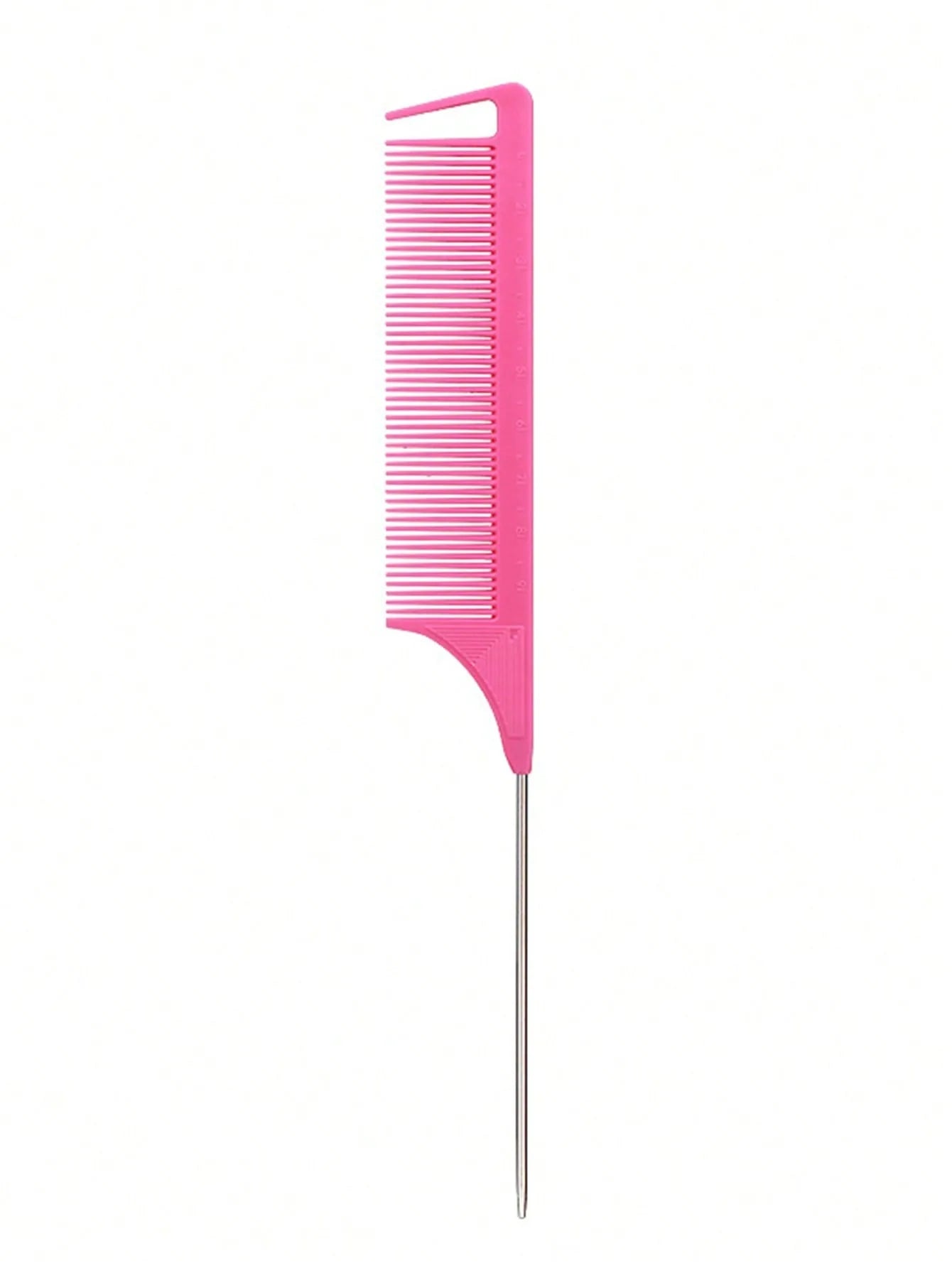 stainless steel pointed tail hair professional hair comb hair brush salon hair styling tool hair comb Special for real hair wigs
