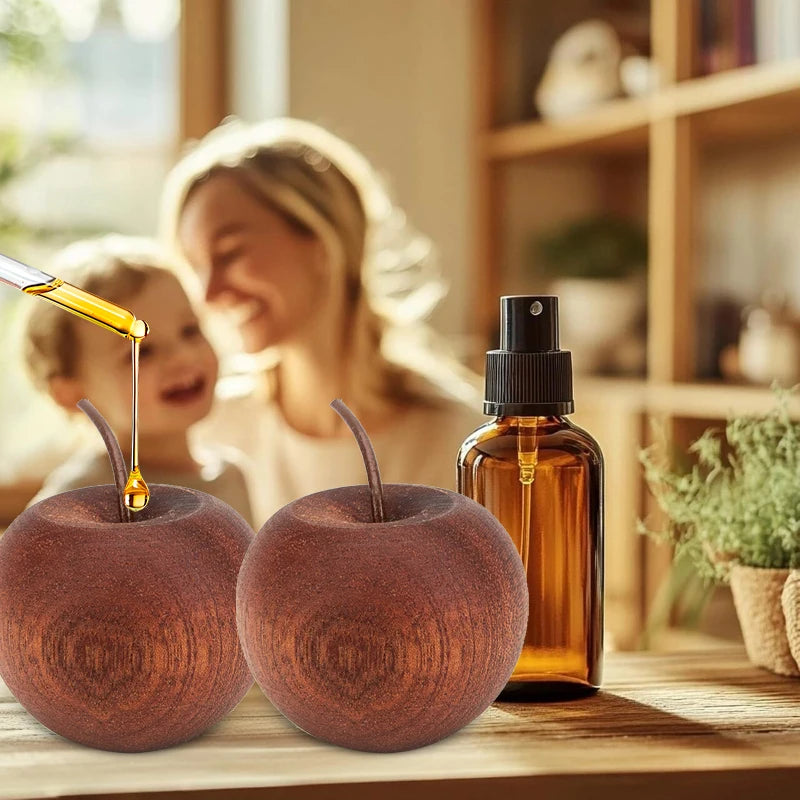 Natural Wooden Aroma Diffuser – Long-Lasting Essential Oil Home Fragrance
