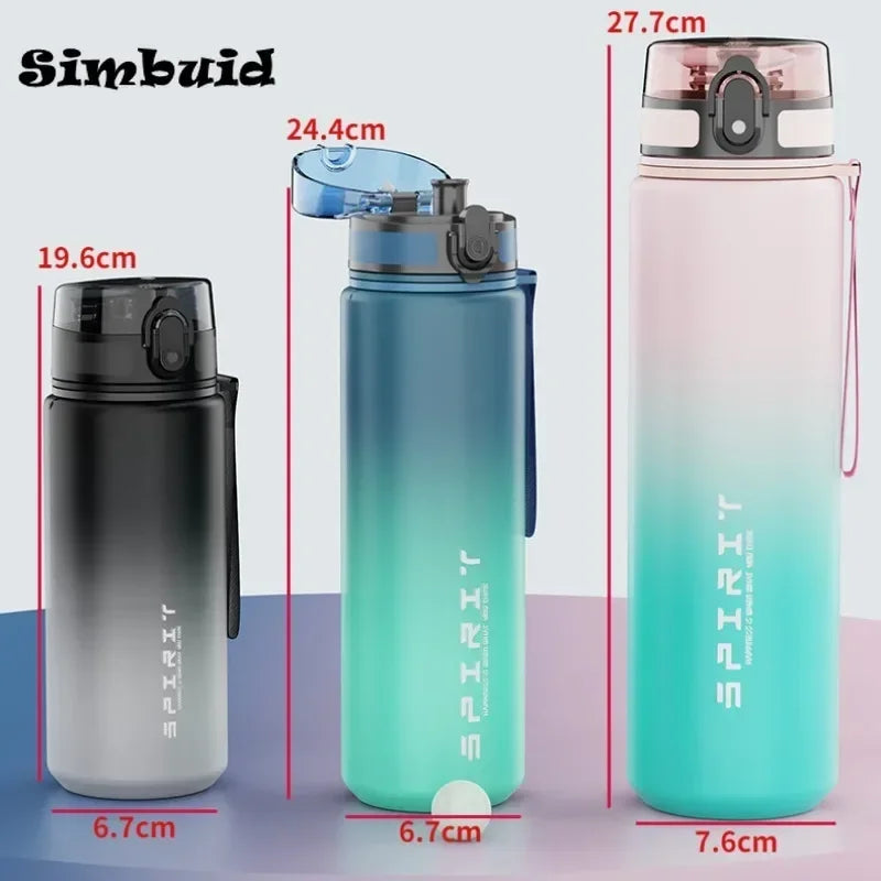 1-Litre Leak-Proof Sports Water Bottle – BPA-Free Gym & Travel Jug