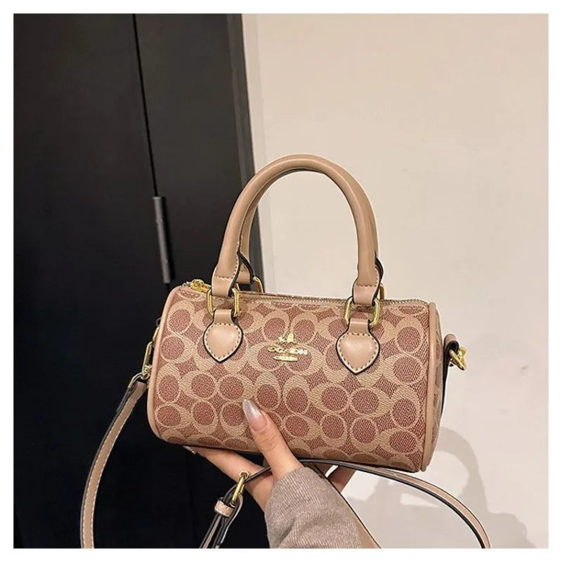 Latest trendy ladies' light luxury retro high-end versatile handbag, single shoulder crossbody bag, mini classic pillow bag