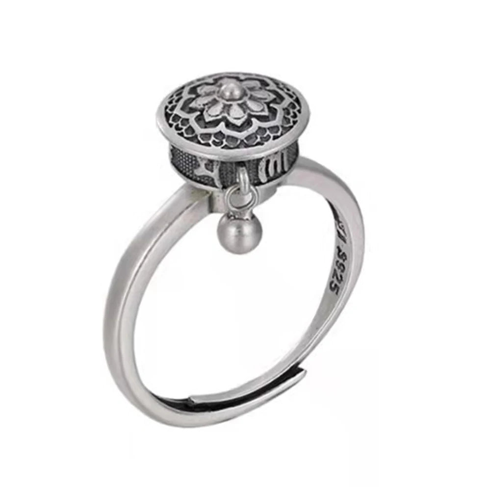 Rotation Lotus Seat Rings for Anxiety Stress Relief Women Mood Management Gifts