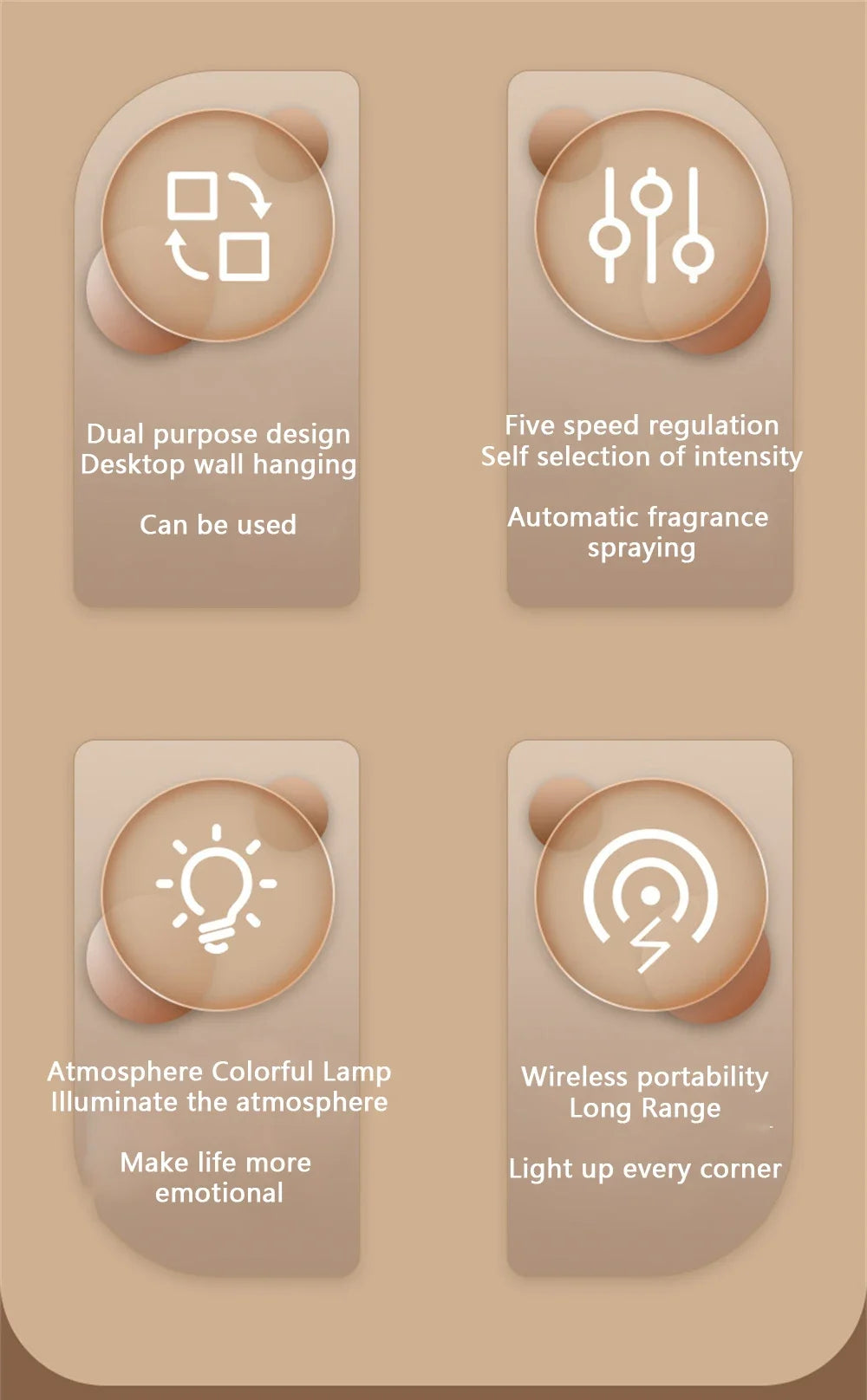 Aroma Diffuser Humidifier – Fragrance Essential Oil Aromatherapy Machine for Home & Hotel