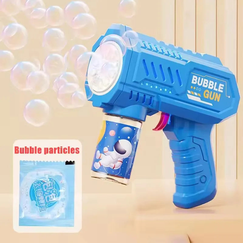 Automatic Bubble Gun — Rocket Bubble Machine for Kids & Outdoor Fun