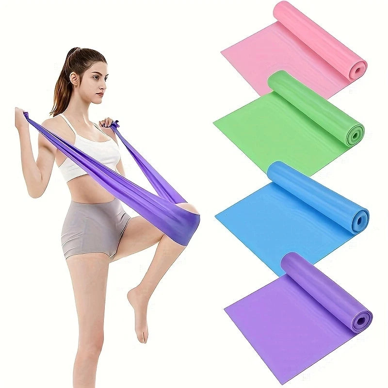 Resistance Bands for Working Out – Elastic Exercise Bands for Home & Gym Training