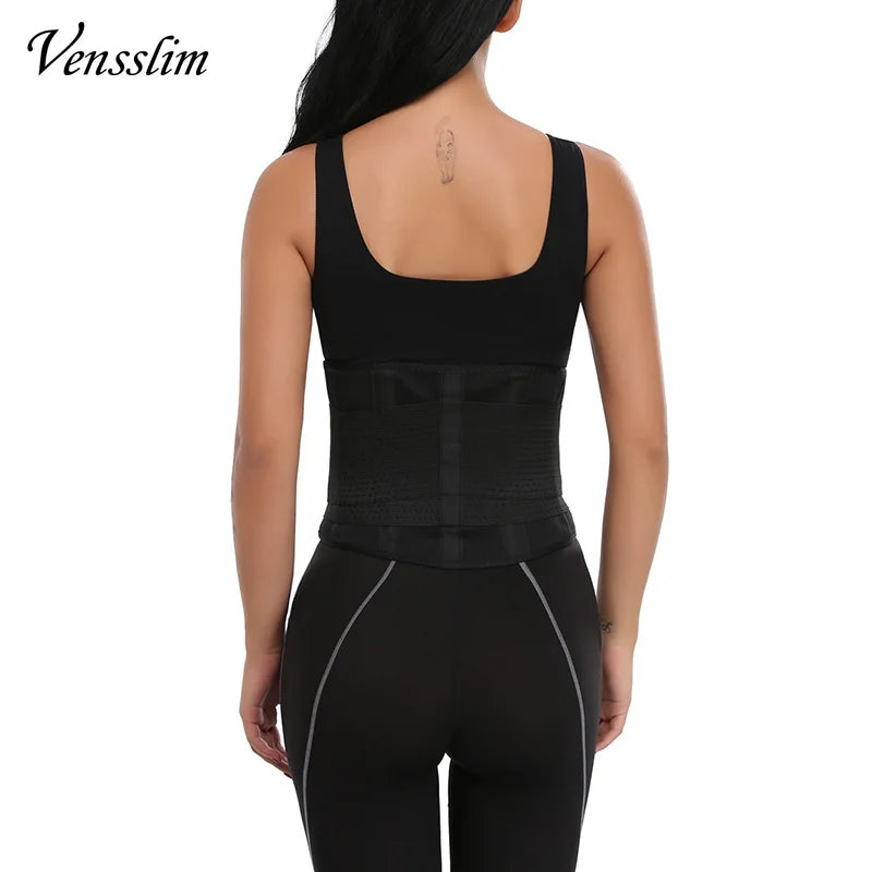 Women's Sauna Sweat Waist Trainer Belt – Abdomen Trimmer & Slimming Girdle