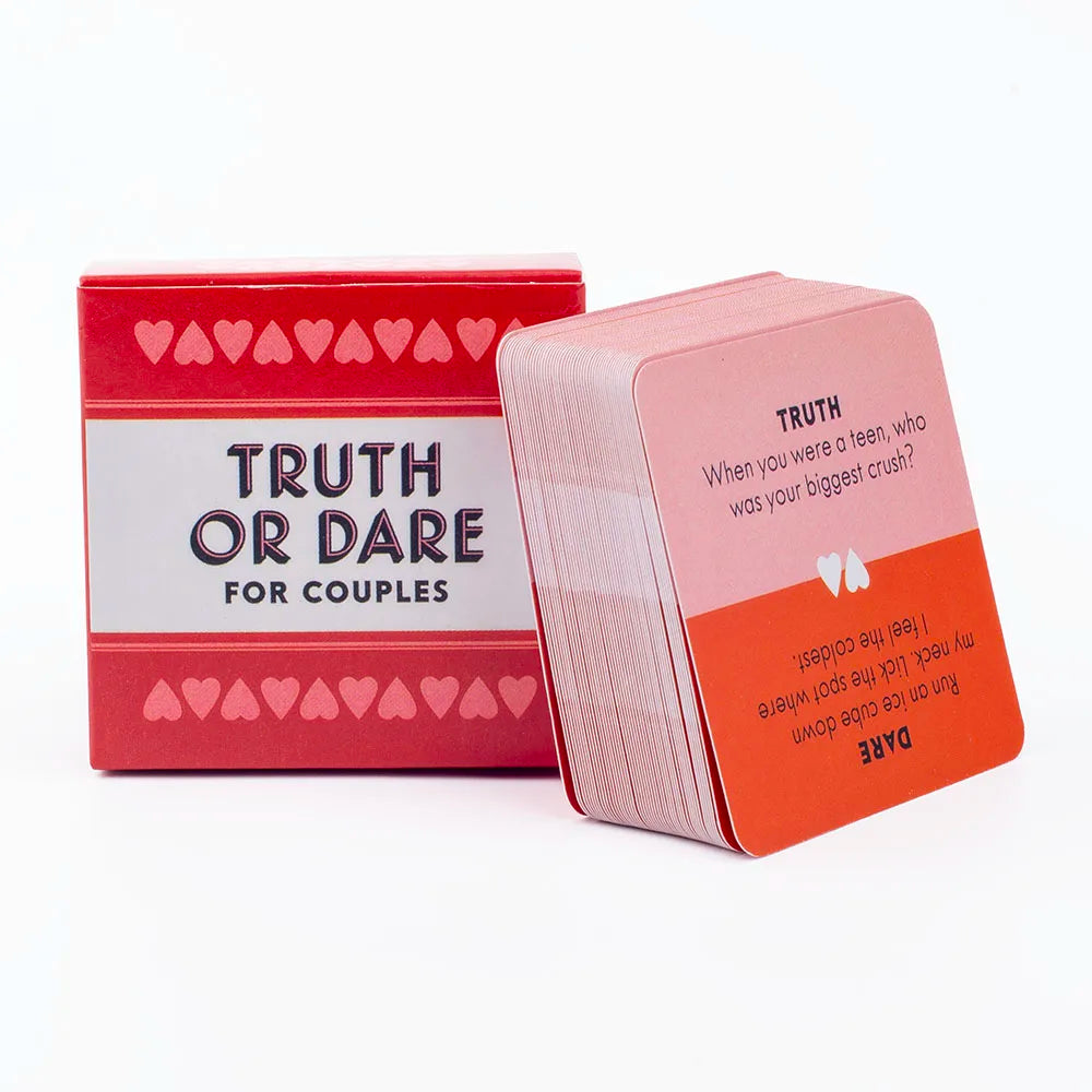 Truth or Dare Couples Card Game – 51 Sexy & Fun Questions for Date Nights