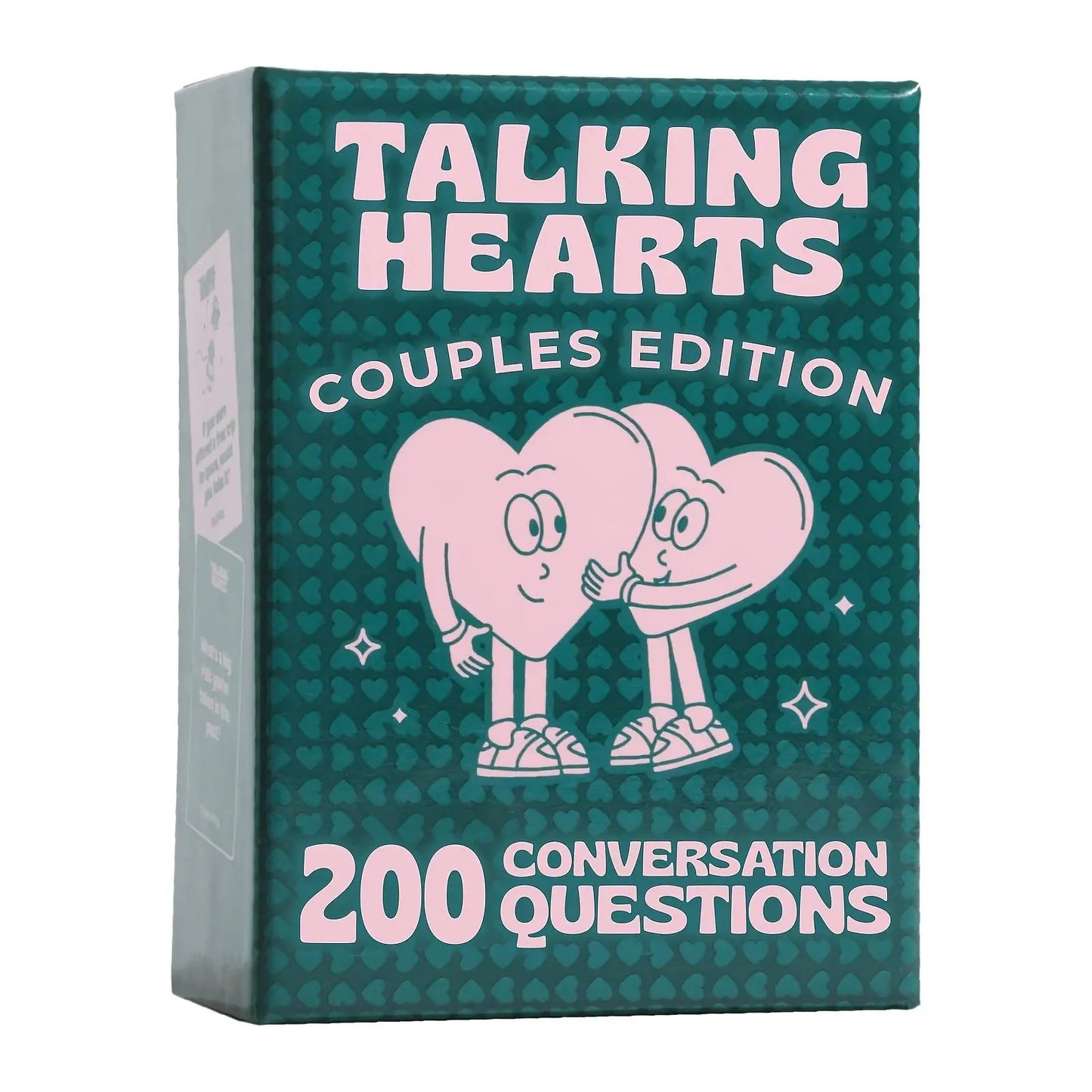 Talking Hearts Couples Card Game – 200 Date Night & Travel Adventure Questions