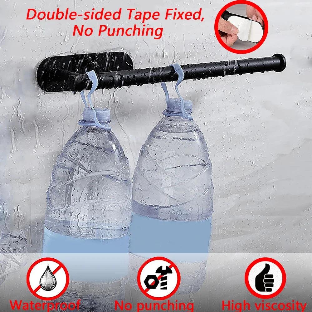 Adhesive Kitchen Paper Towel Holder – Wall-Mount Tissue & Roll Dispenser