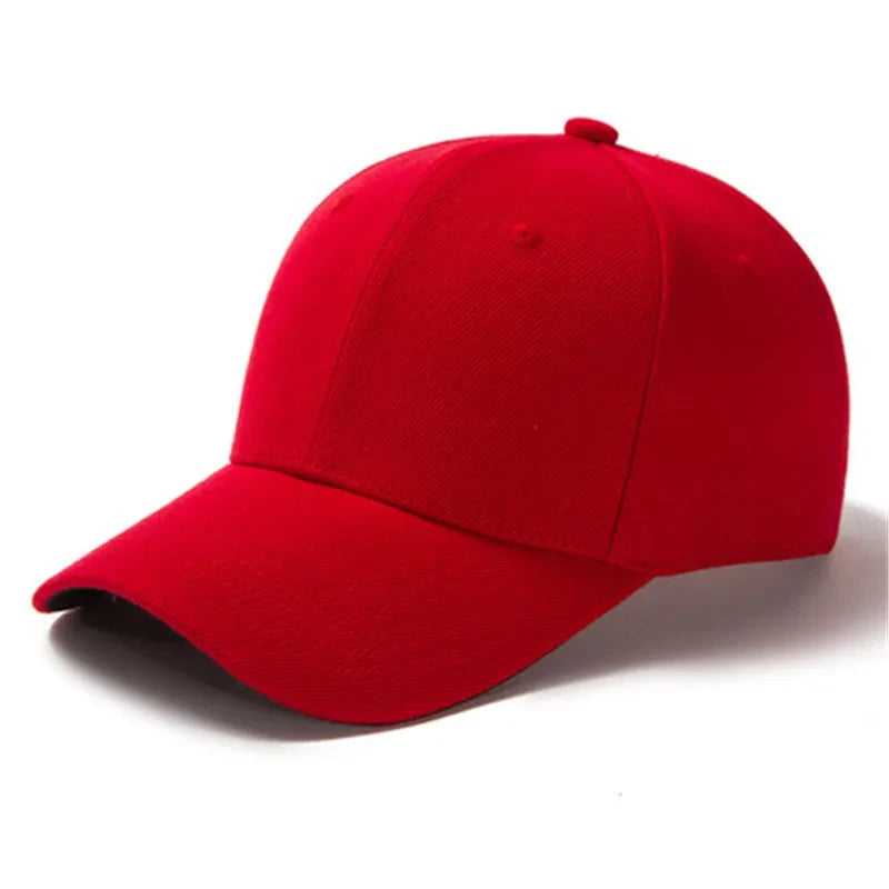 Unisex Plain Adjustable Snapback Baseball Cap – Street Dad Hat