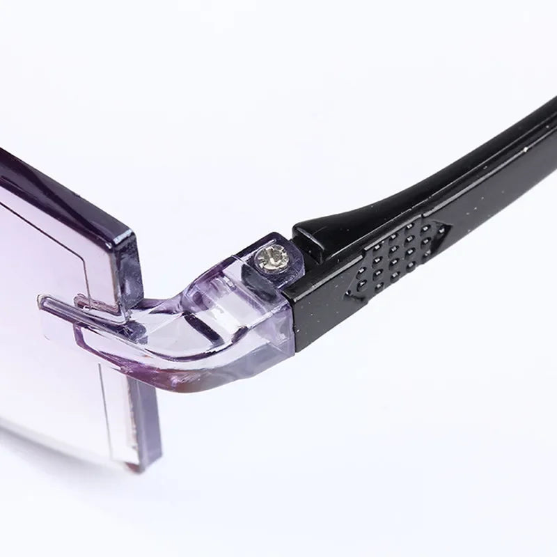 New Reading Glasses Men Magnification Eyewear Presbyopic Glasses Diopter Dimond Cutting +1.0 To +4.0 Blue Light Glasses