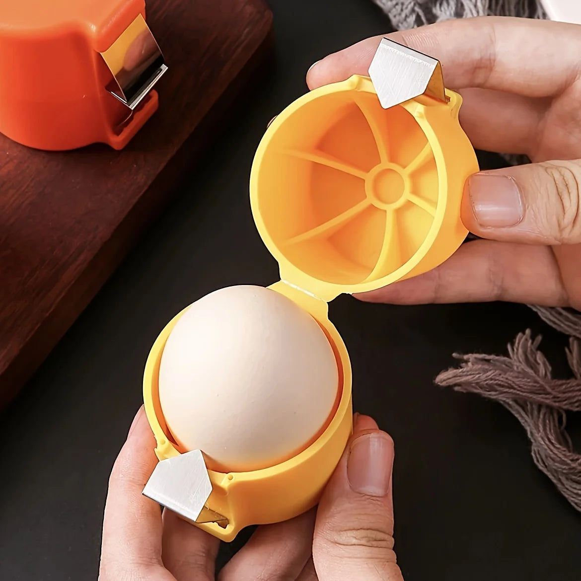 Automatic Electric Egg Opener & Cracker – Quick Shell Remover Kitchen Tool