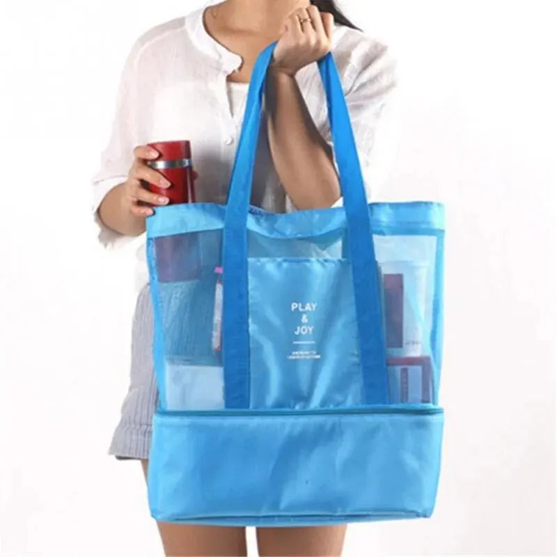 Waterproof Insulated Tote Bag – Beach, Swimming & Picnic Ice Cooler