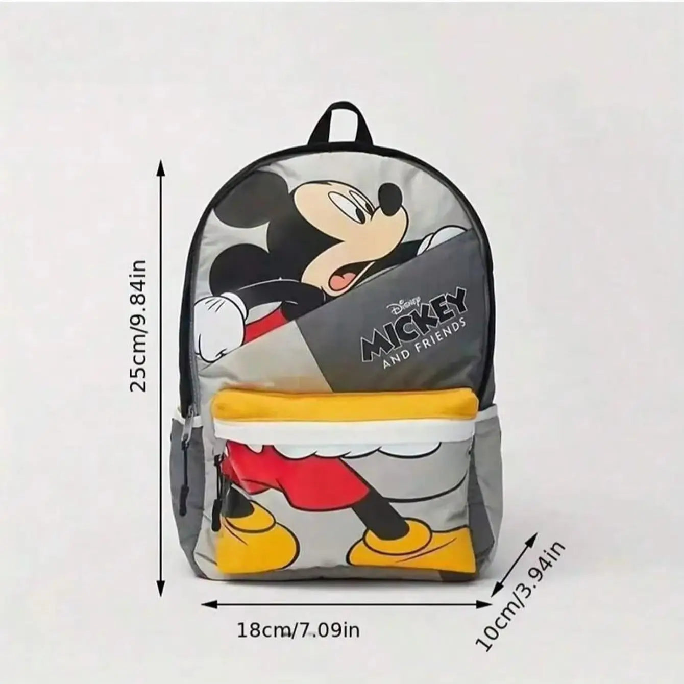 Cartoon Mickey New Children's Fashion Backpack Girls School Bag Casual Cartoon Men and Women Cute Fashion Backpack