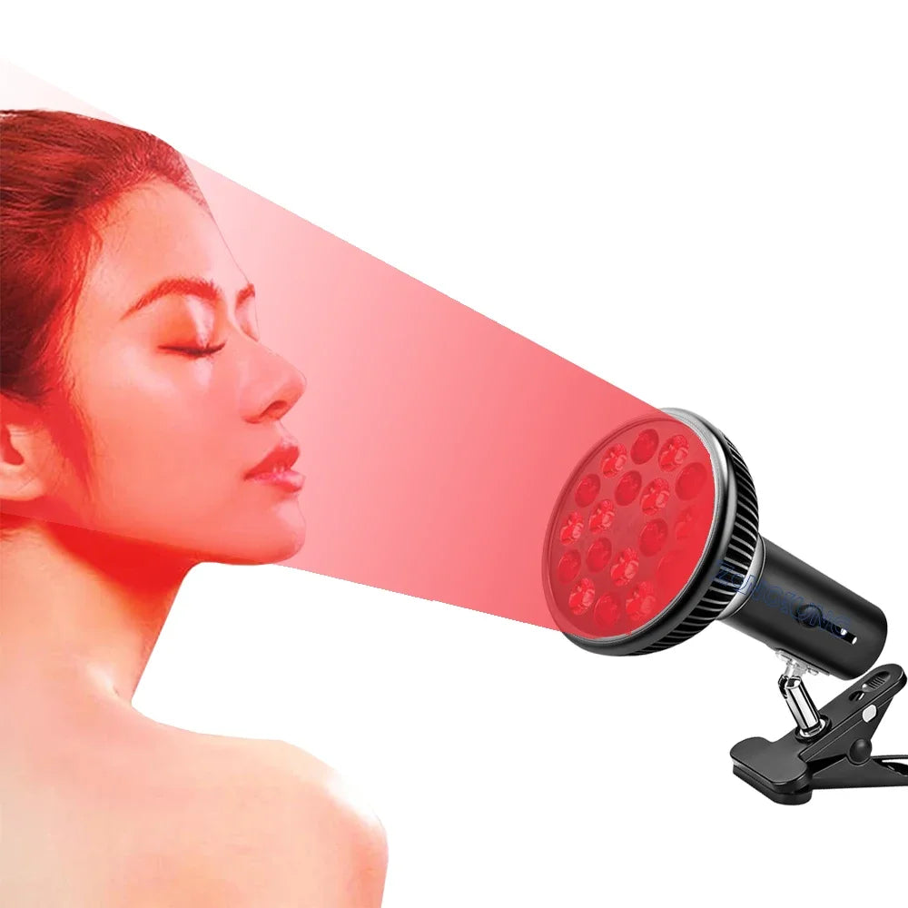54W Red & Infrared Light Therapy Lamp – 660nm & 850nm Full Body Pain Relief Panel