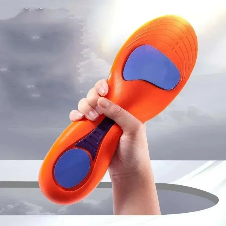 Sport Insoles for Shoes Sole Shock Absorption Deodorant Breathable Cushion Running Insoles for Feet Man Women Orthopedic Insoles