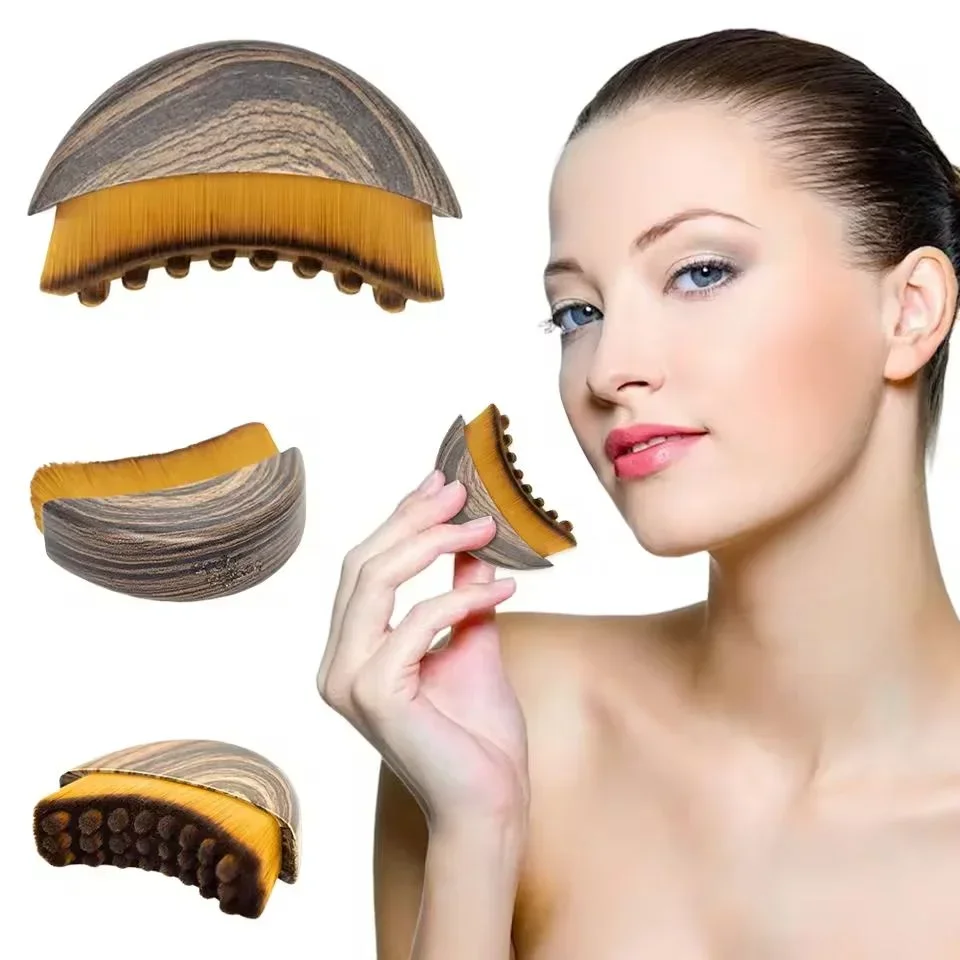 Facial Lymphatic Drainage Contour Brush – Face Chin Sculpting Massager