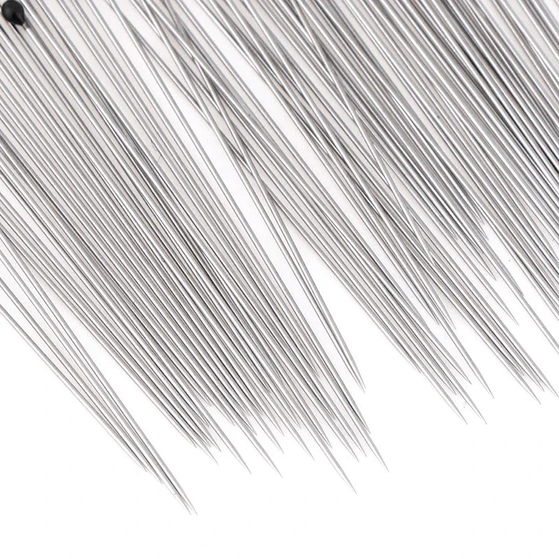 100pcs Insect Pins Specimen Needle Stainless Steel With Plastic Box For School Lab Entomology Body Dissection Insect Needle 2025