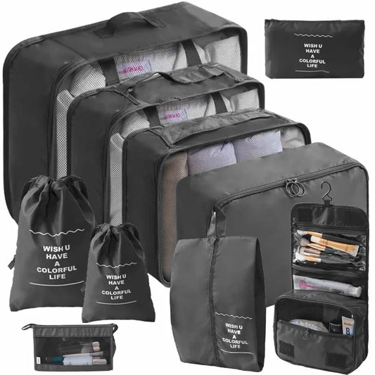 Travel Packing Cubes Set – Suitcase Organiser Luggage Bags